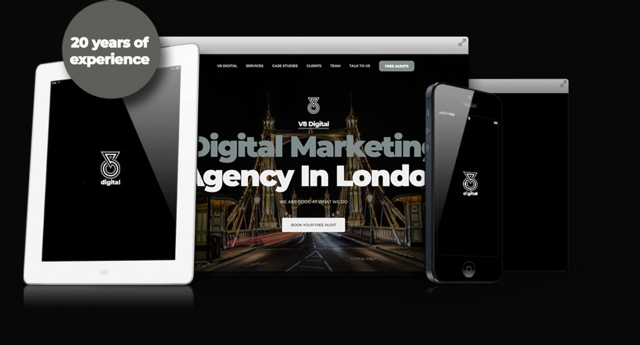 Web Design Agency in London - V8 Digital